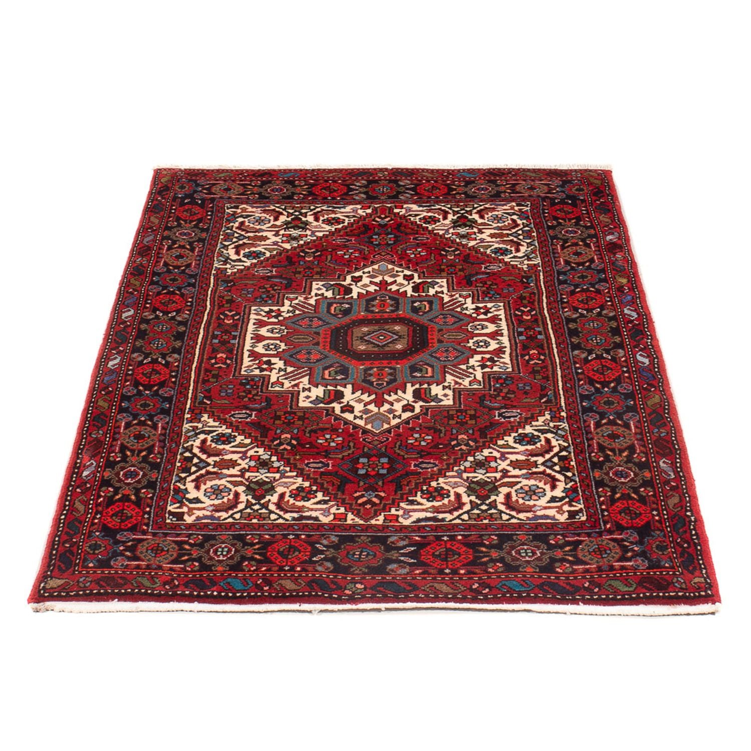 Alfombra persa - Nómada - 119 x 80 cm - rojo