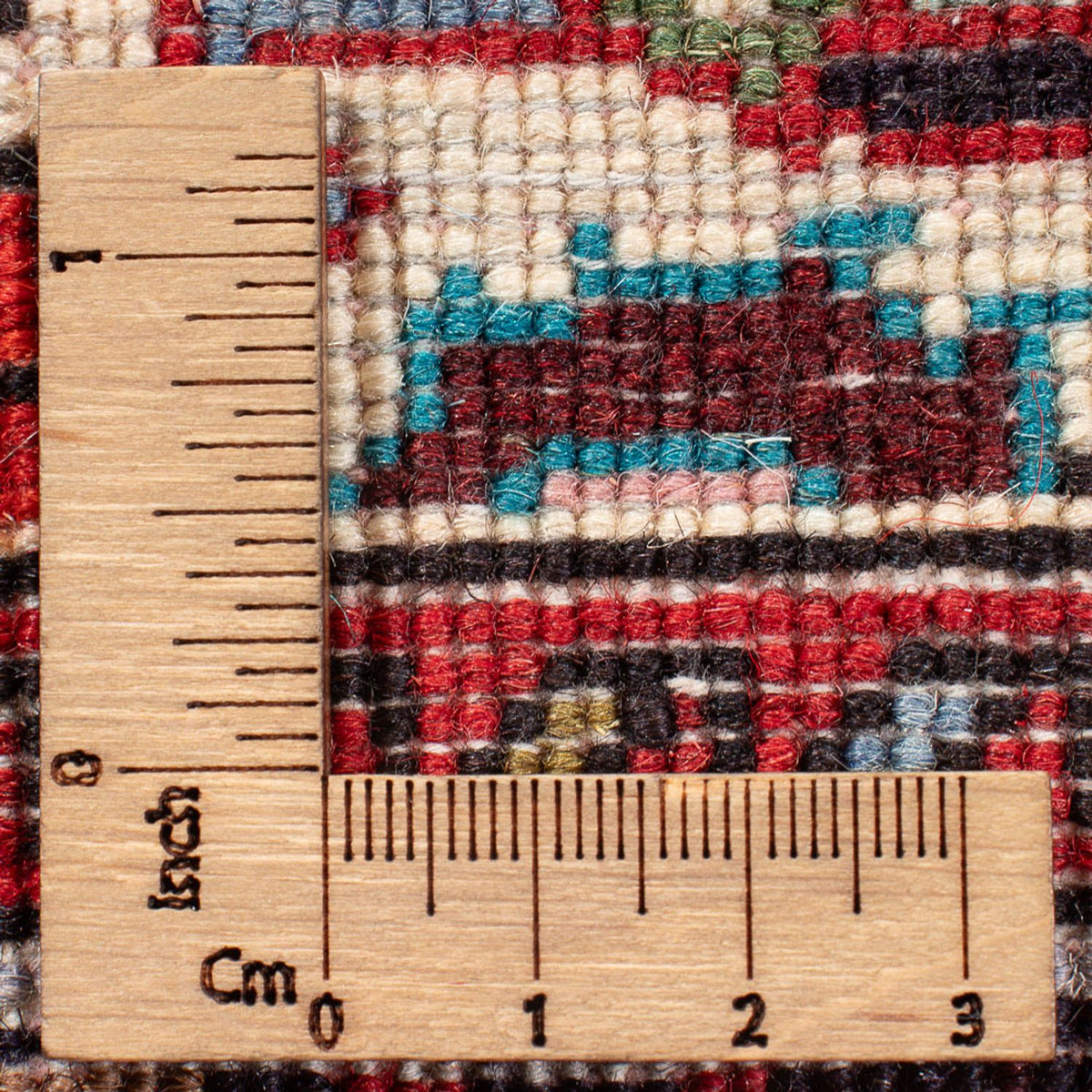 Alfombra persa - Nómada - 119 x 80 cm - rojo