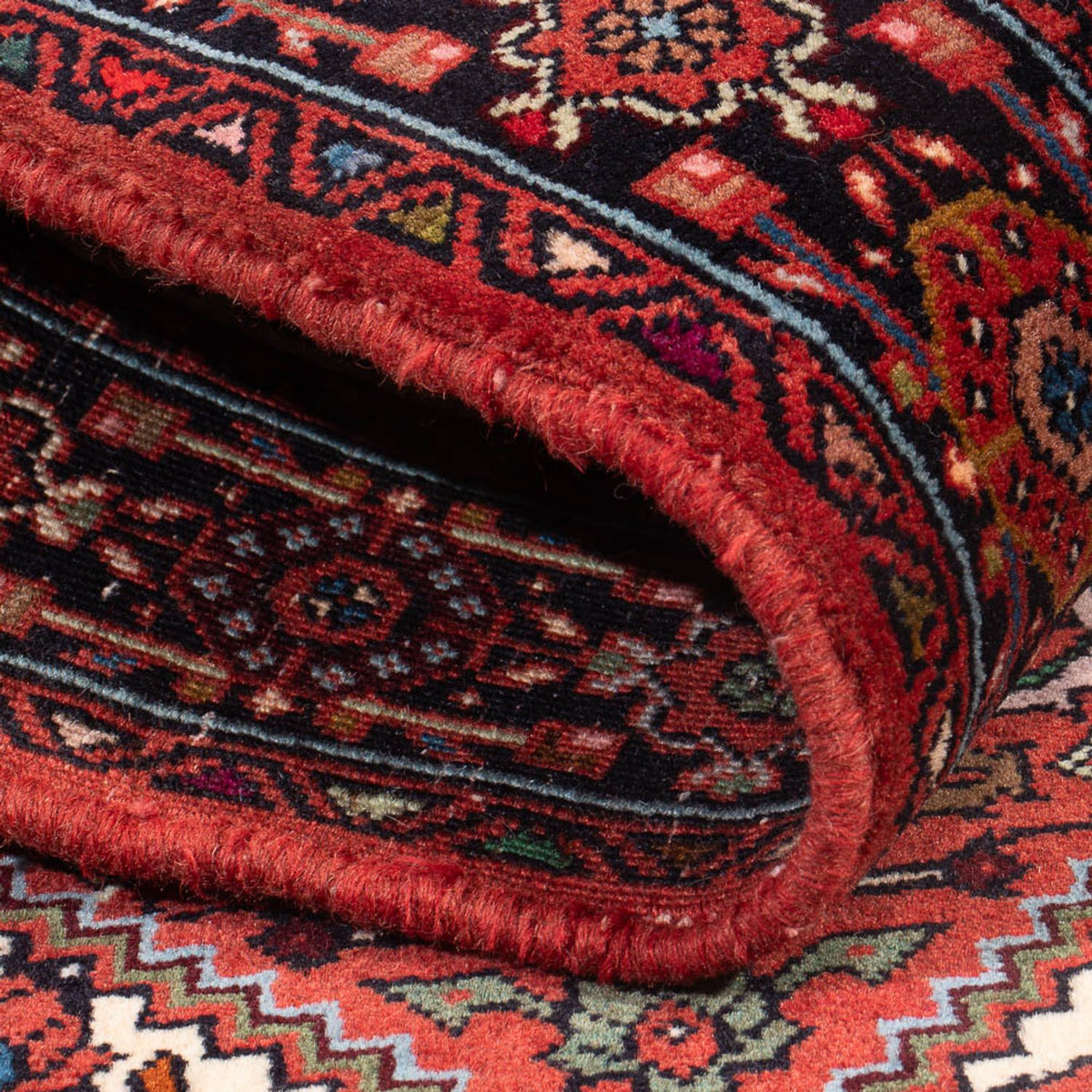 Alfombra persa - Nómada - 122 x 80 cm - óxido