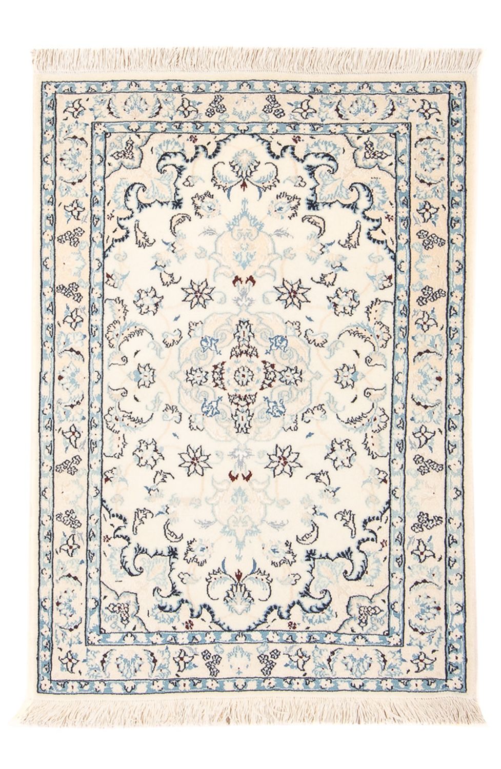 Alfombra Persa - Nain - Prima - 101 x 67 cm - crema