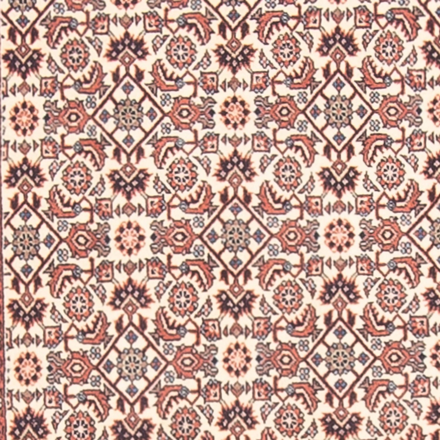 Alfombra de pasillo Alfombra persa - Bidjar - 398 x 85 cm - beige
