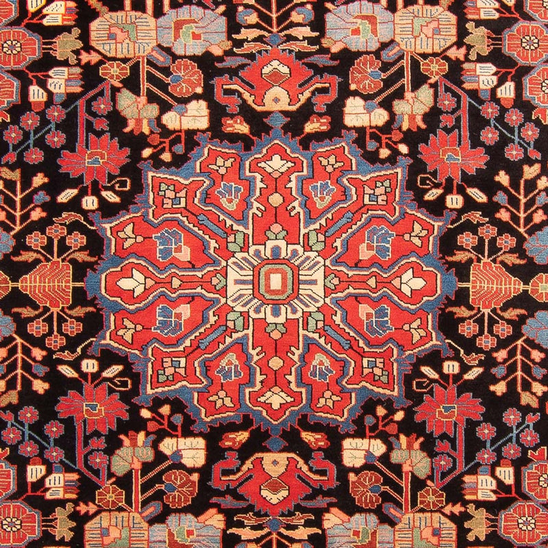 Alfombra persa - Nómada - 291 x 200 cm - azul oscuro