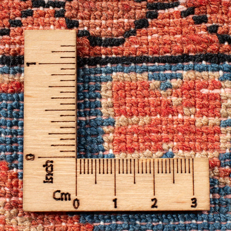 Alfombra persa - Nómada - 291 x 200 cm - azul oscuro