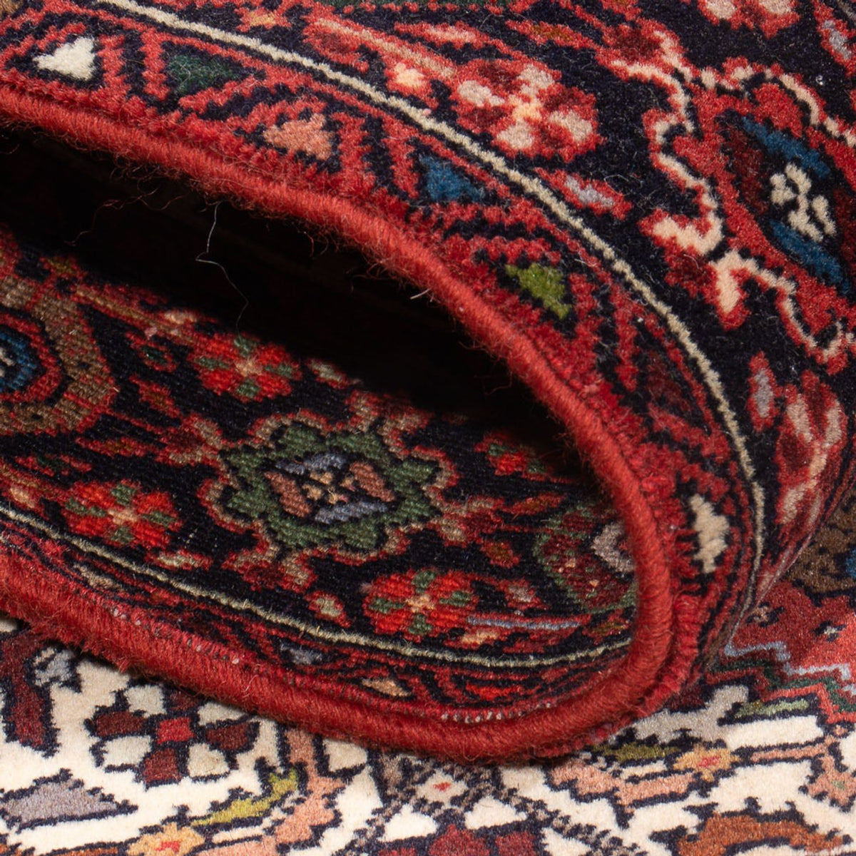 Alfombra persa - Nómada - 122 x 80 cm - óxido