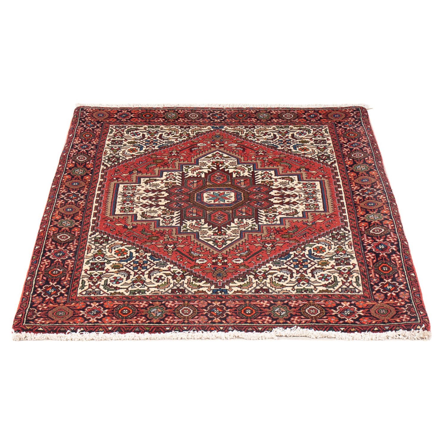 Alfombra persa - Nómada - 122 x 80 cm - óxido