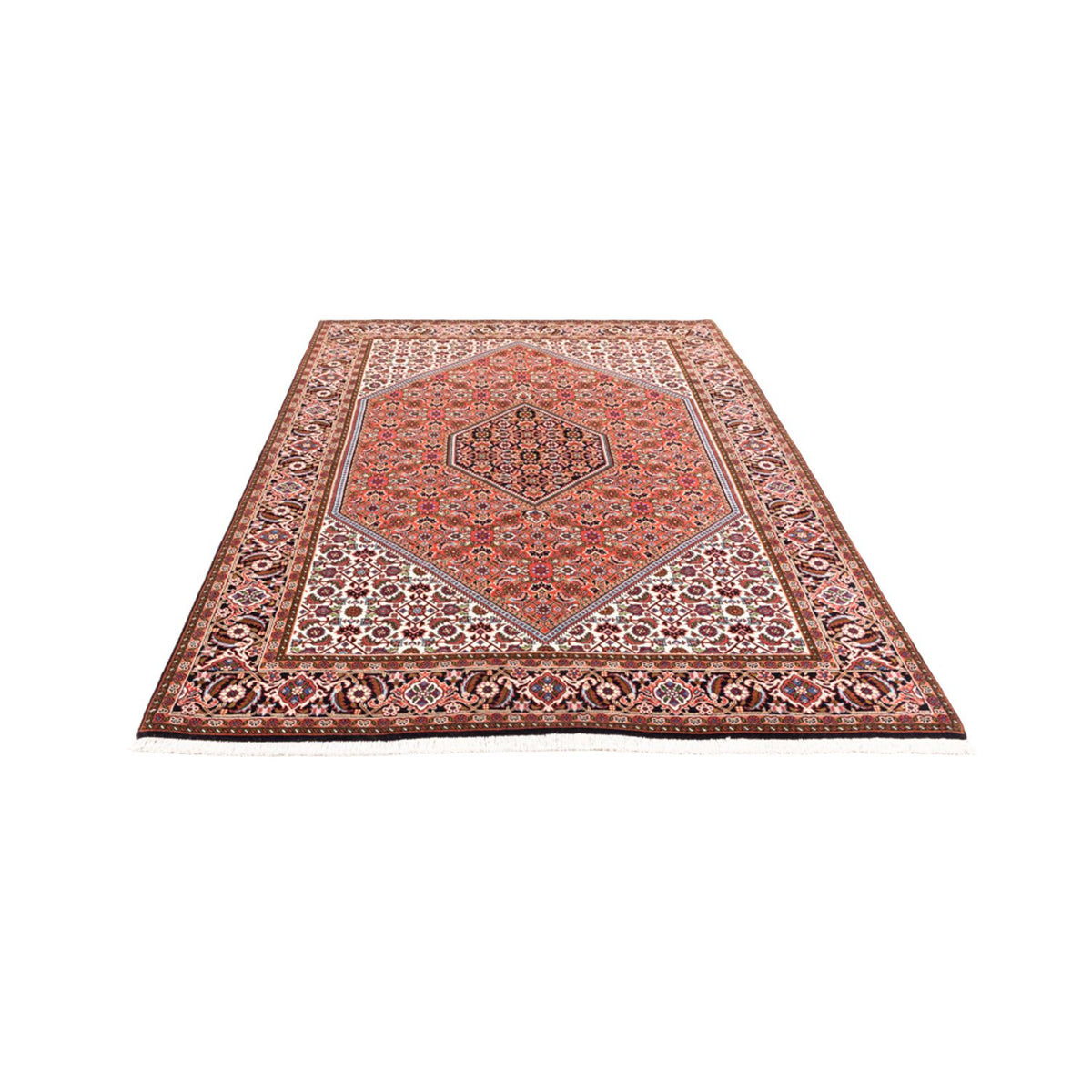 Alfombra persa - Bidjar - 250 x 170 cm - rojo