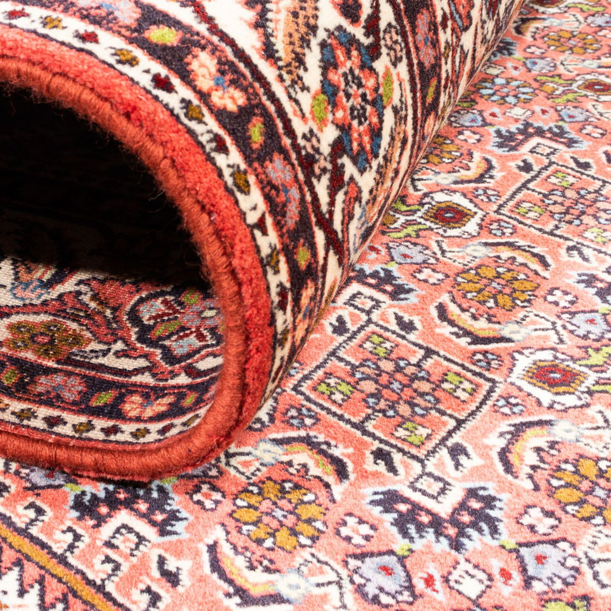 Alfombra persa - Bidjar - 247 x 172 cm - rojo