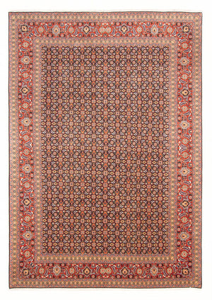 Alfombra Persa - Tabriz - Real - 307 x 204 cm - azul oscuro