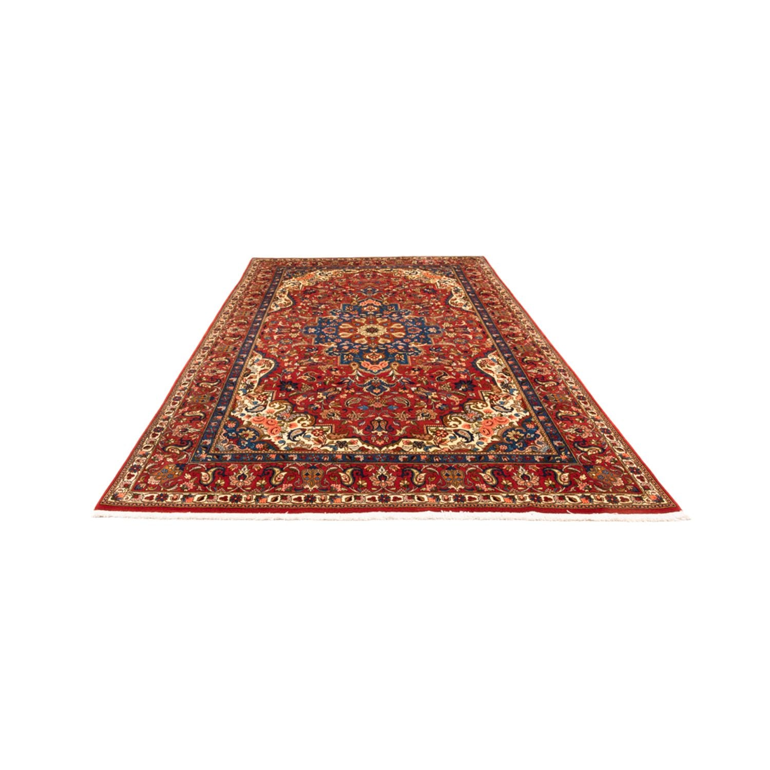 Alfombra persa - Bidjar - 296 x 204 cm - azul oscuro