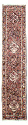 Alfombra de pasillo Alfombra persa - Bidjar - 395 x 84 cm - rojo