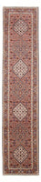 Alfombra de pasillo Alfombra persa - Bidjar - 395 x 84 cm - rojo