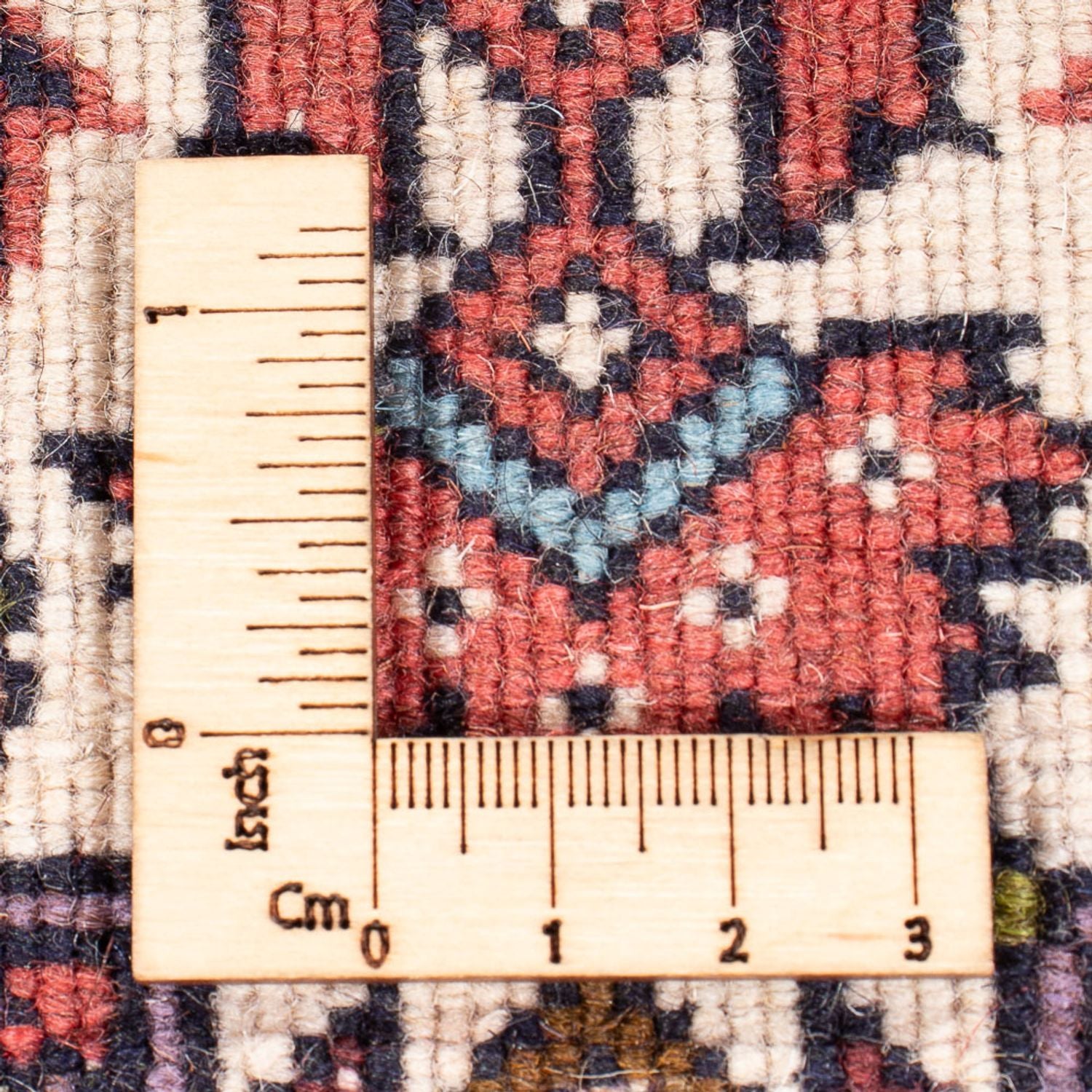 Alfombra de pasillo Alfombra persa - Bidjar - 395 x 84 cm - rojo