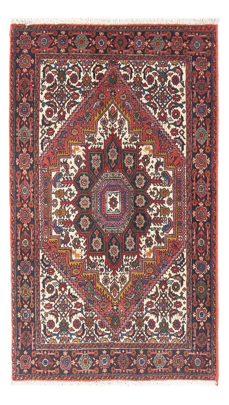 Alfombra persa - Nómada - 123 x 81 cm - óxido
