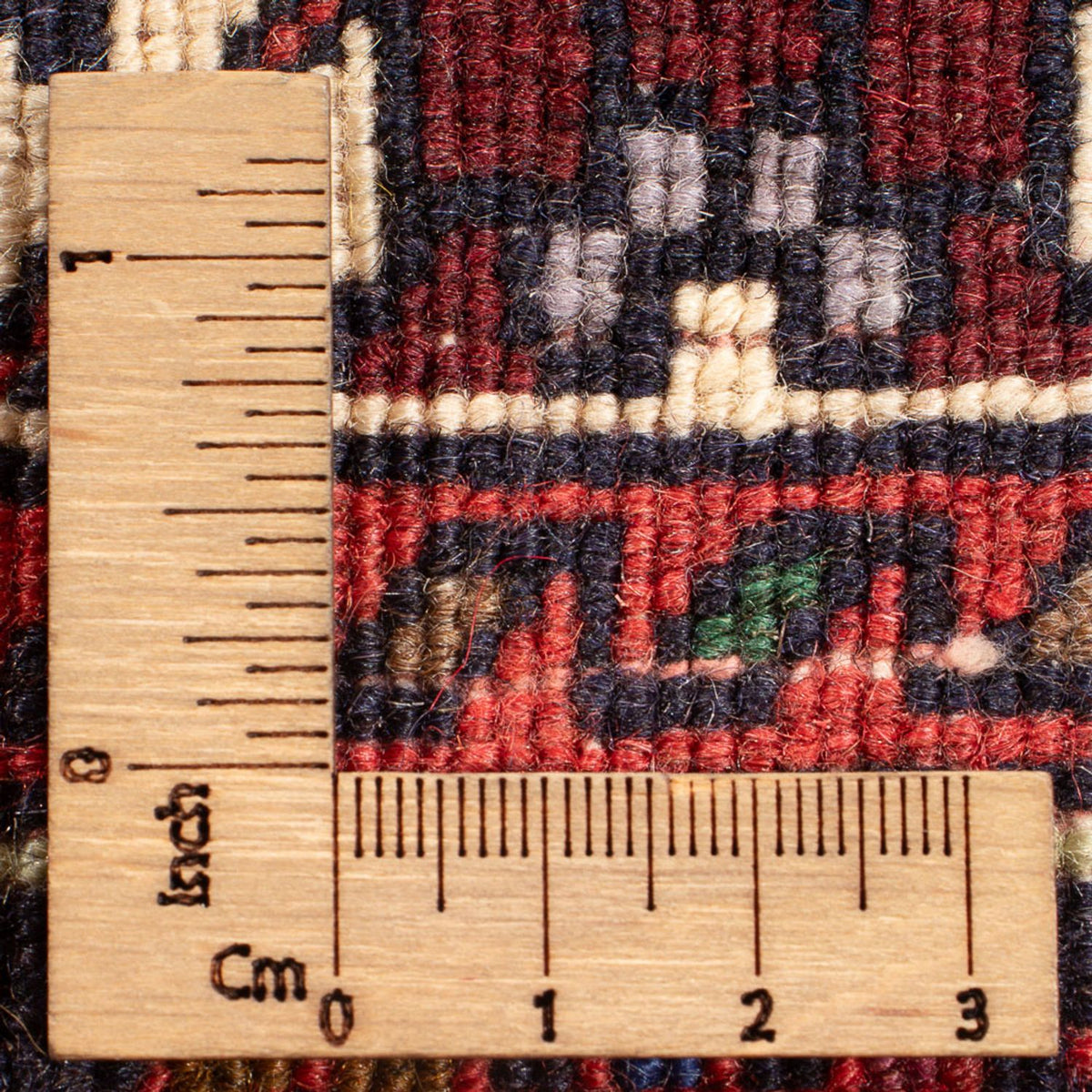 Alfombra persa - Nómada - 123 x 81 cm - óxido