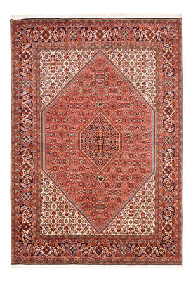 Alfombra persa - Bidjar - 253 x 168 cm - rojo