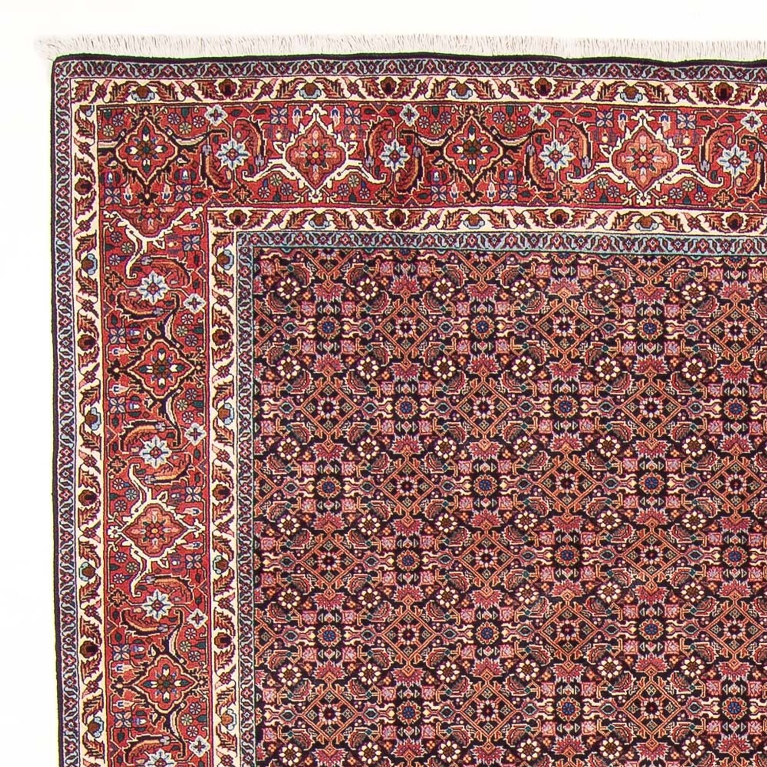 Alfombra persa - Clásica - 293 x 190 cm - azul oscuro