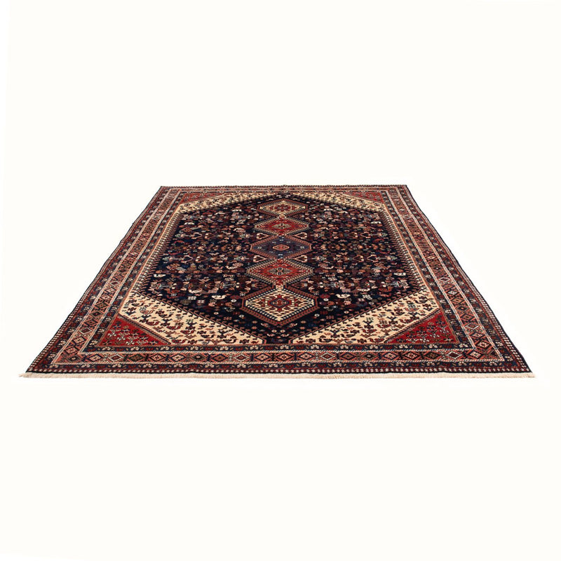 Alfombra persa - Nómada - 294 x 198 cm - azul oscuro