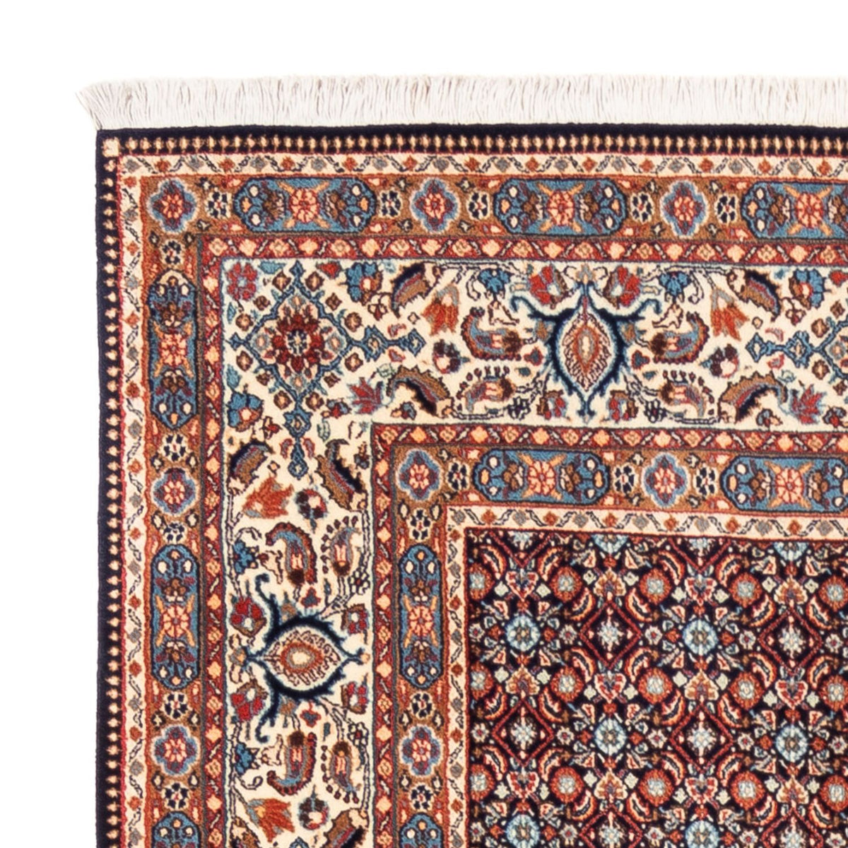 Alfombra persa - Clásica - 244 x 197 cm - beige oscuro