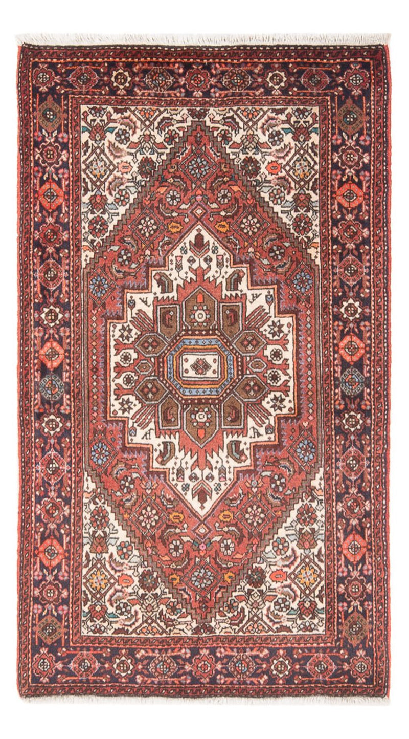 Alfombra persa - Nómada - 124 x 75 cm - crema