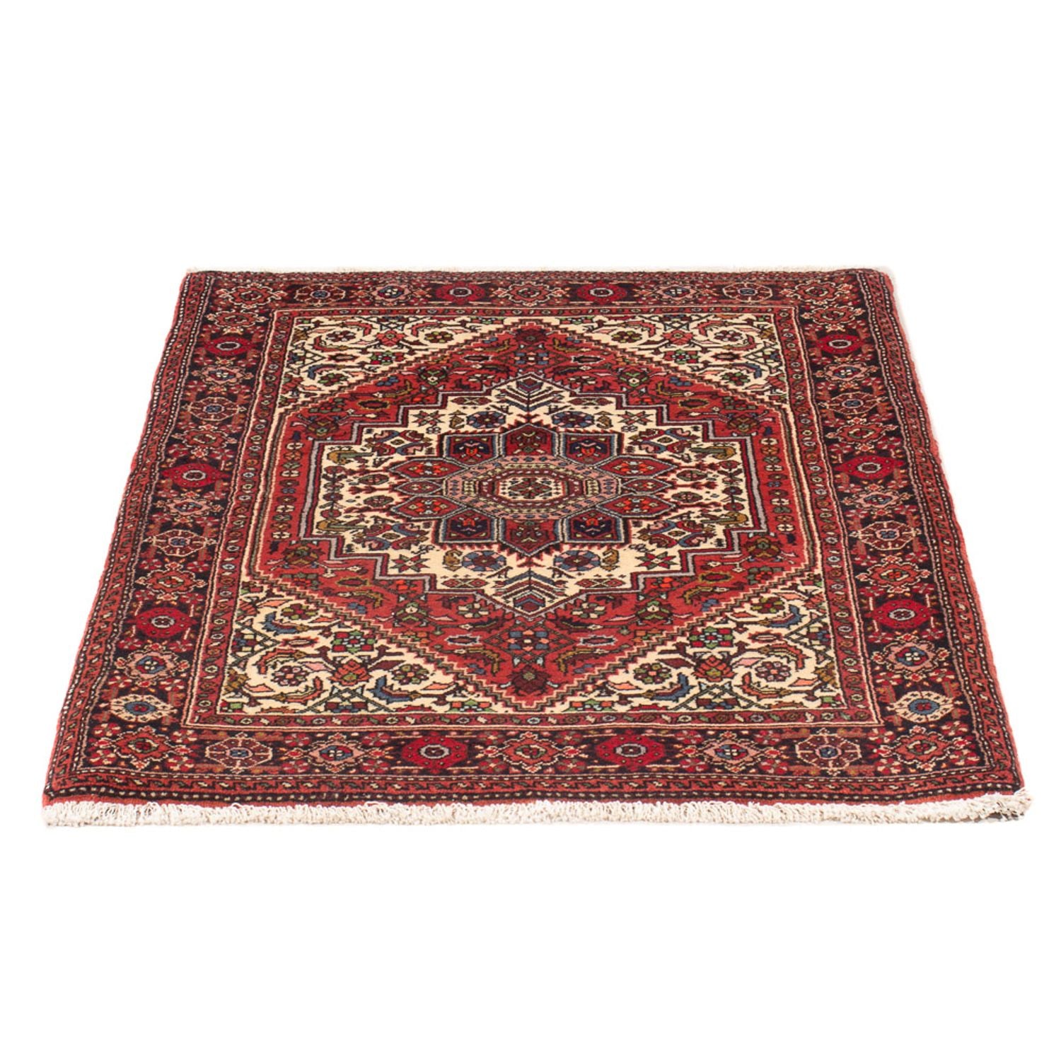 Alfombra persa - Nómada - 126 x 81 cm - óxido