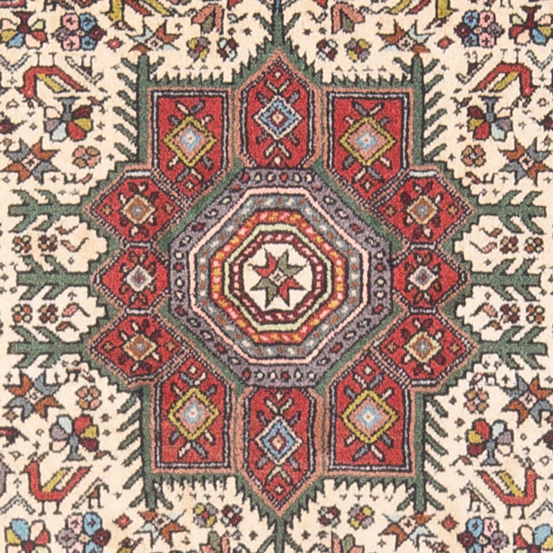 Alfombra persa - Nómada - 126 x 80 cm - crema