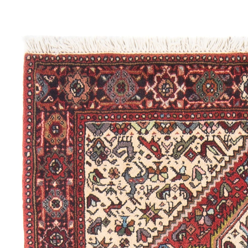 Alfombra persa - Nómada - 126 x 80 cm - crema