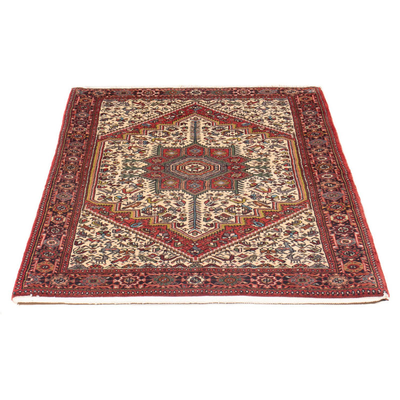 Alfombra persa - Nómada - 126 x 80 cm - crema