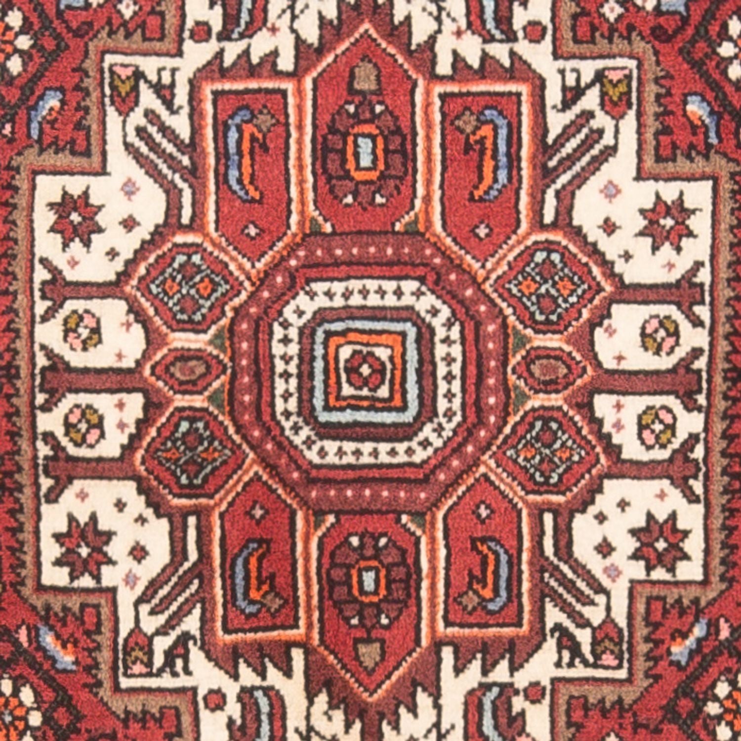 Alfombra persa - Nómada - 127 x 78 cm - crema
