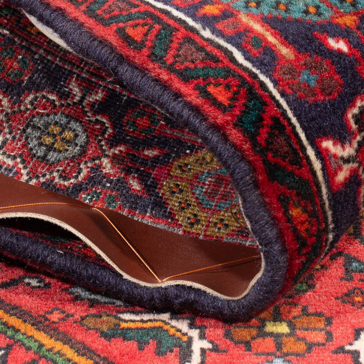 Alfombra persa - Nómada - 124 x 82 cm - rojo