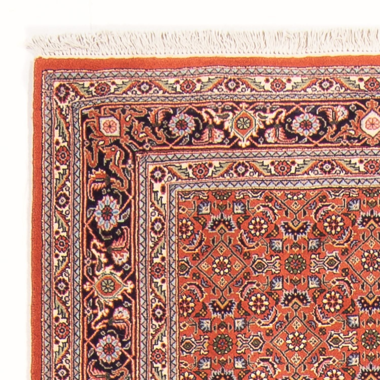 Alfombra de pasillo Alfombra persa - Bidjar - 300 x 100 cm - rojo