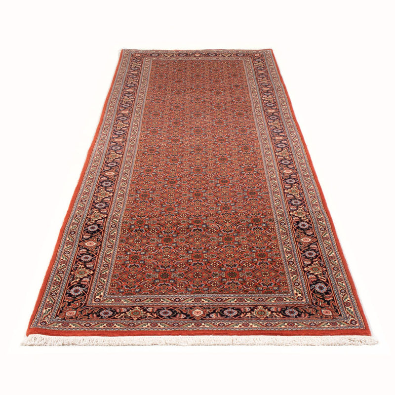 Alfombra de pasillo Alfombra persa - Bidjar - 300 x 100 cm - rojo