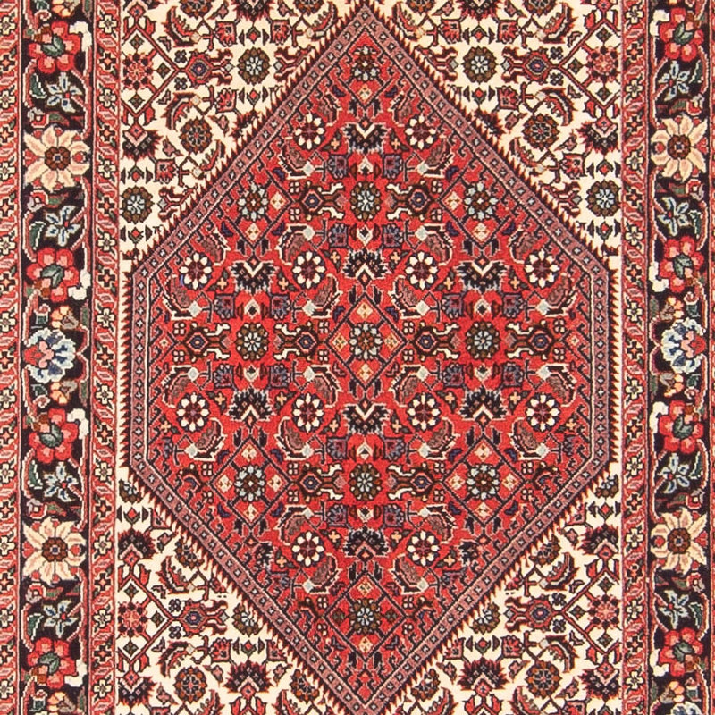 Alfombra de pasillo Alfombra persa - Bidjar - 406 x 65 cm - beige