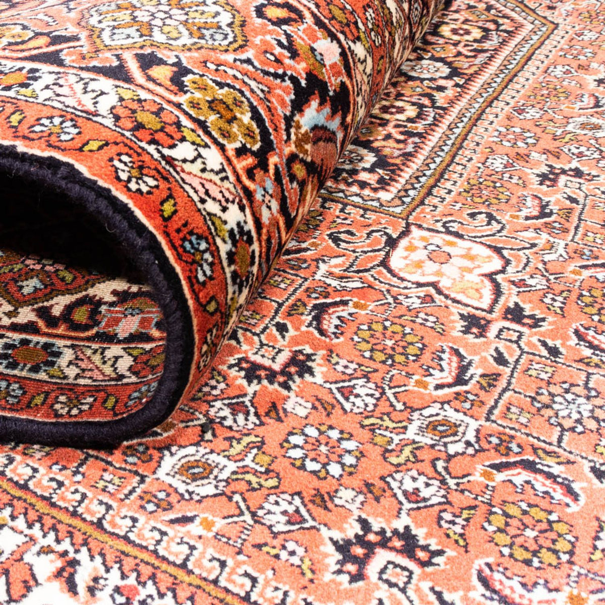 Alfombra persa - Bidjar - 250 x 172 cm - rojo