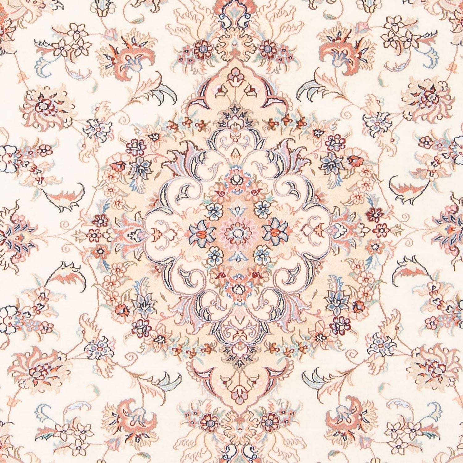 Alfombra Persa - Tabriz - Real - 195 x 150 cm - crema