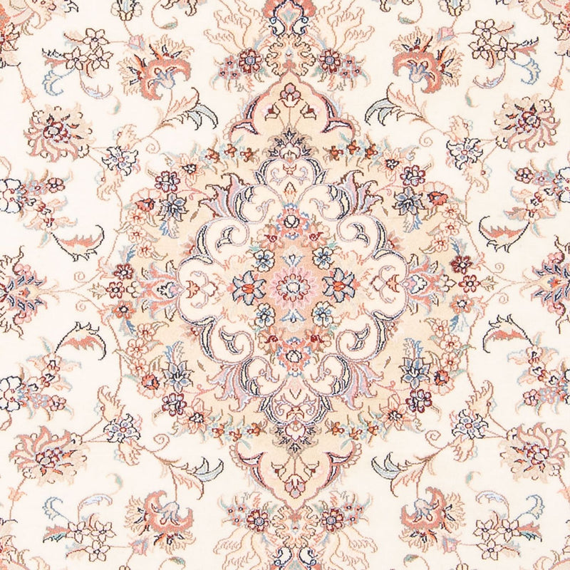 Alfombra Persa - Tabriz - Real - 195 x 150 cm - crema