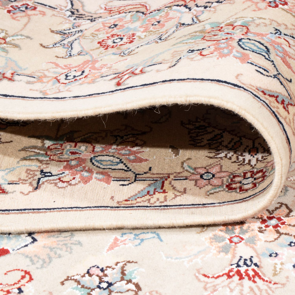 Alfombra Persa - Tabriz - Real - 195 x 150 cm - crema