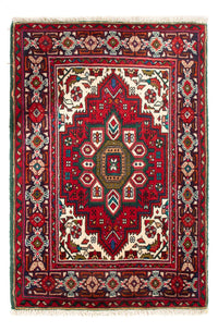 Alfombra persa - Nómada - 88 x 58 cm - rojo