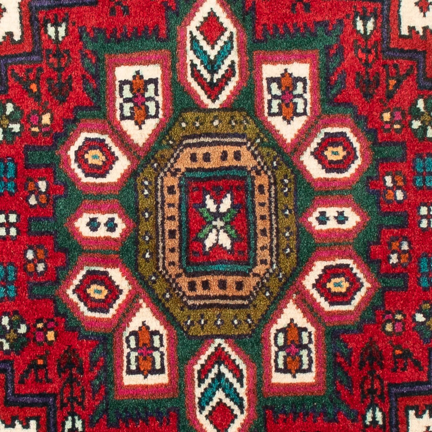 Alfombra persa - Nómada - 88 x 58 cm - rojo
