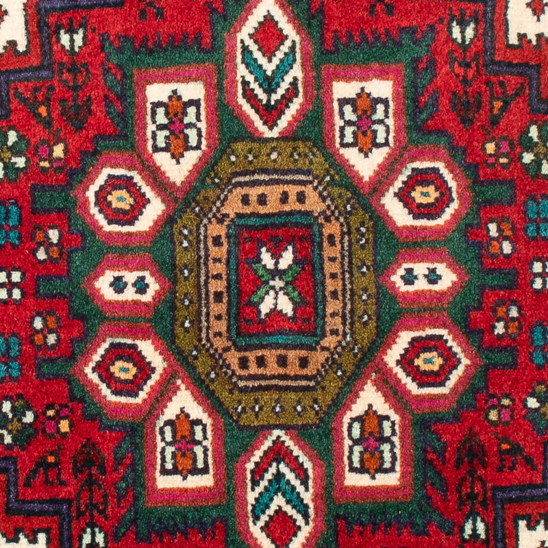 Alfombra persa - Nómada - 88 x 58 cm - rojo