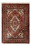 Alfombra persa - Nómada - 90 x 61 cm - rojo