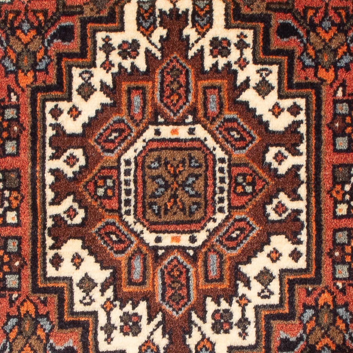 Alfombra persa - Nómada - 90 x 61 cm - rojo
