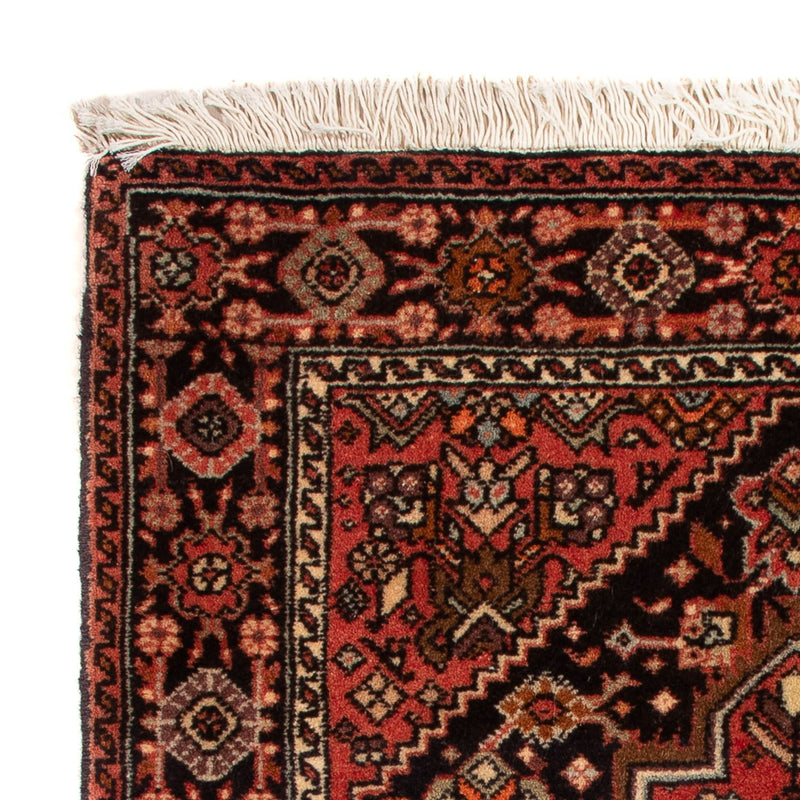 Alfombra persa - Nómada - 90 x 60 cm - rojo