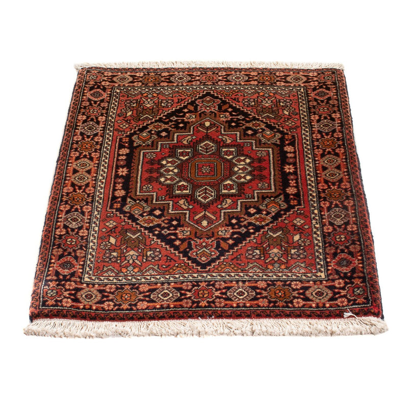 Alfombra persa - Nómada - 90 x 60 cm - rojo