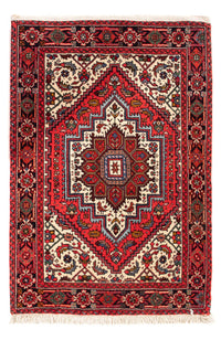 Alfombra persa - Nómada - 91 x 62 cm - rojo