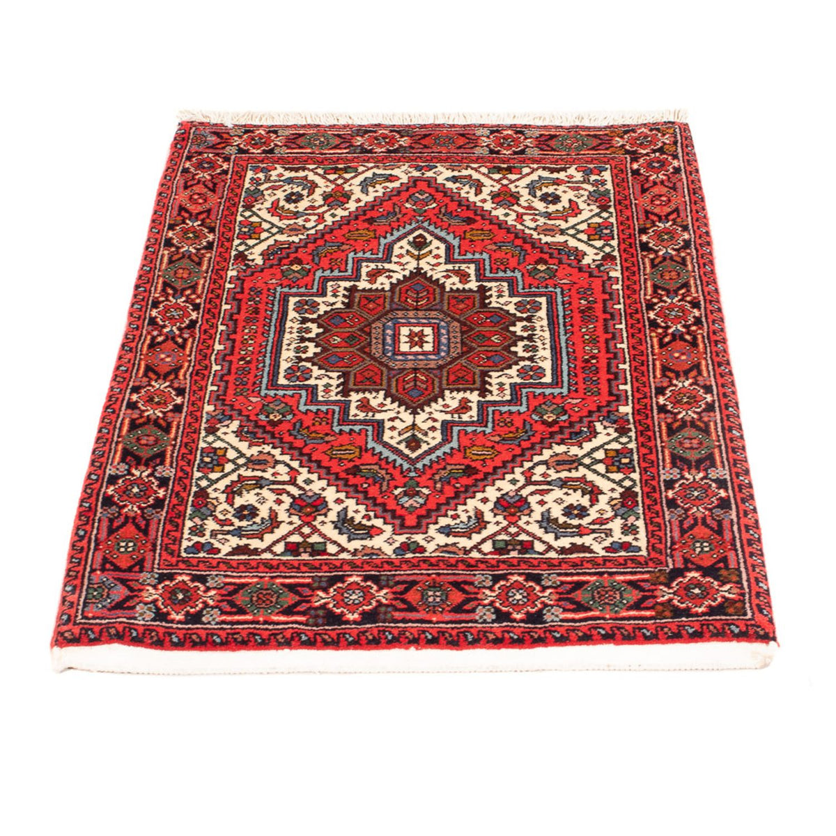 Alfombra persa - Nómada - 91 x 62 cm - rojo