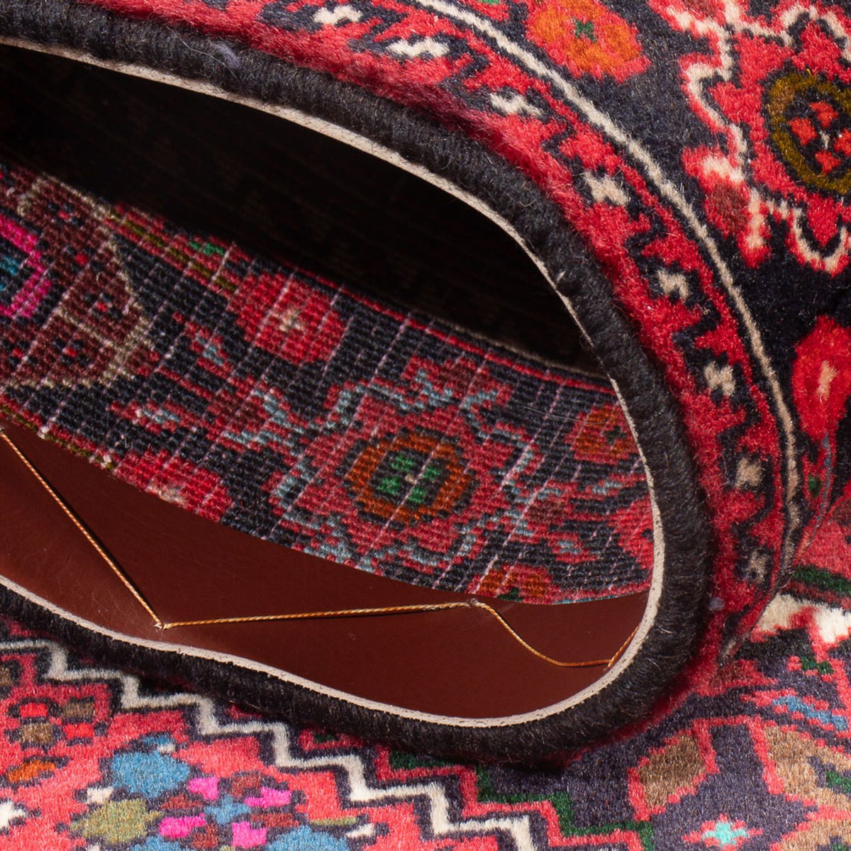 Alfombra persa - Nómada - 117 x 80 cm - rojo