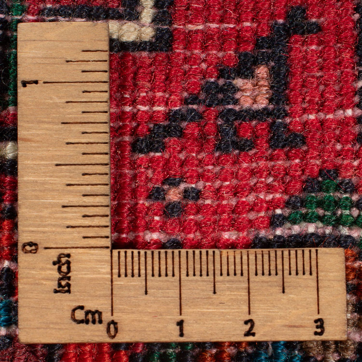 Alfombra persa - Nómada - 117 x 80 cm - rojo