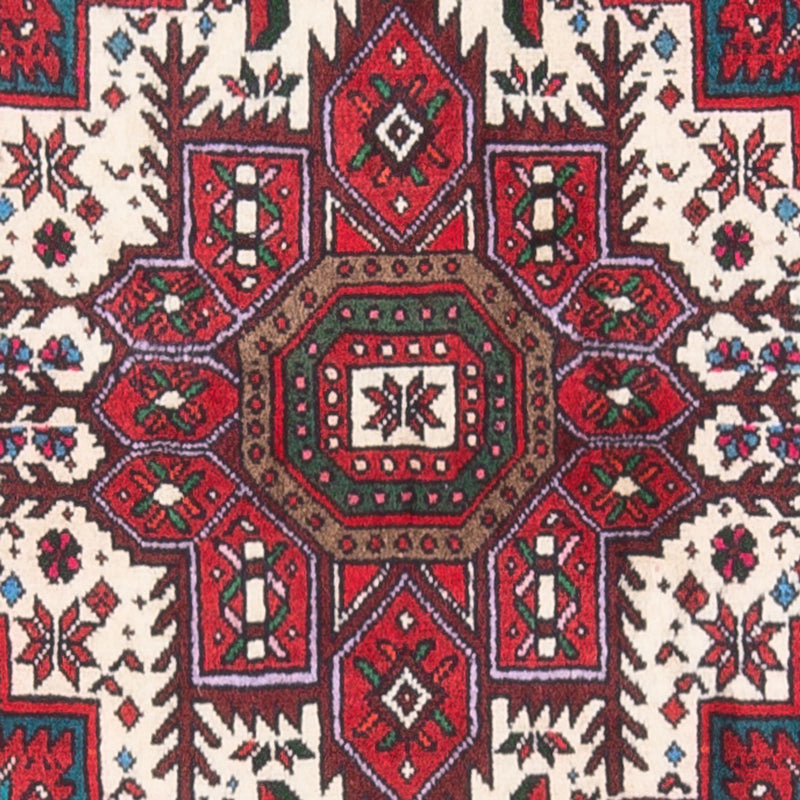 Alfombra persa - Nómada - 125 x 76 cm - crema