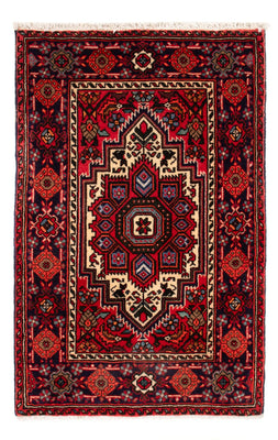 Alfombra persa - Nómada - 72 x 48 cm - rojo