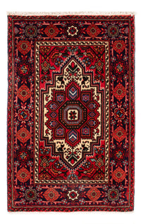 Alfombra persa - Nómada - 72 x 48 cm - rojo